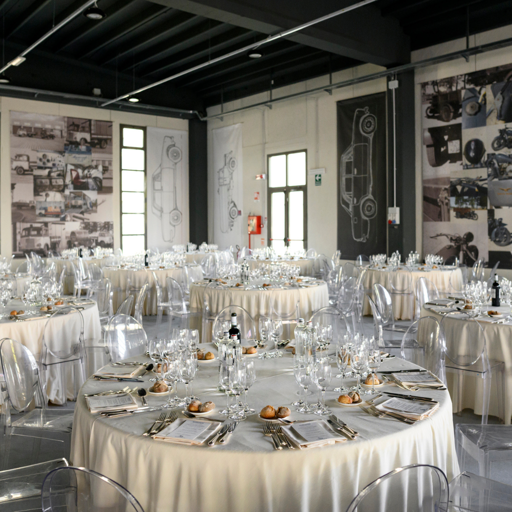 sala eventi marazzato allestita