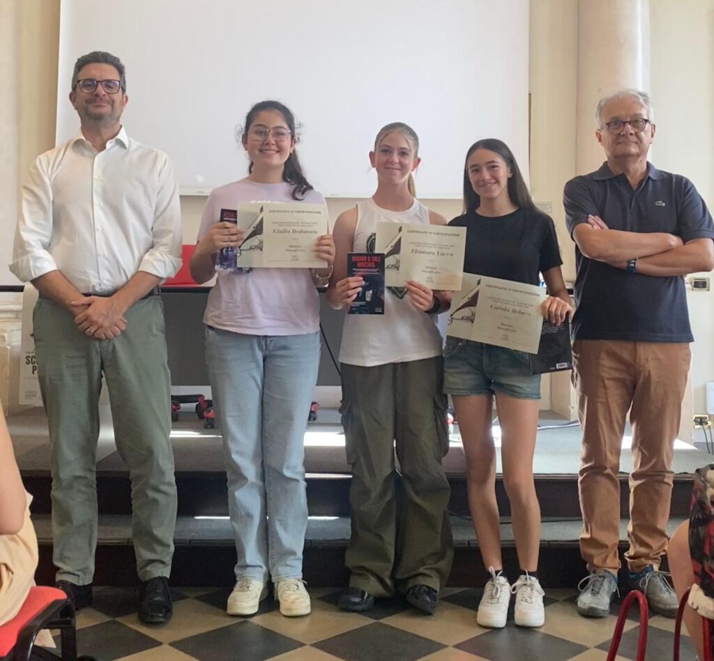 5 - Quinte classificate Giulia Dedonato, Eleonora Vacca e Carola Deluca